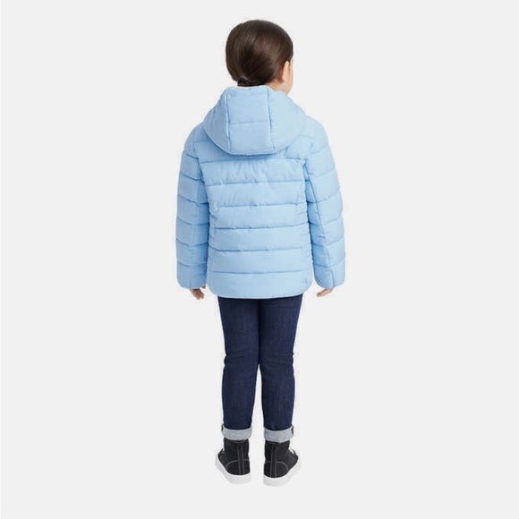 NWT Gerry Poly Jersey Lined Bubble Puffer Winter Jacket in Blue - Size 4T - Picture 3 of 9
